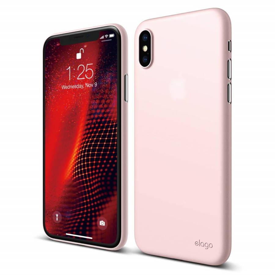 Тънък полипропиленов кейс (0.3 mm) за iPhone XS - Elago Inner Core Case (розов) | JAR Computers Тънък полипропиленов кейс (0.3 mm) за iPhone XS - Elago Inner Core Case (розов)