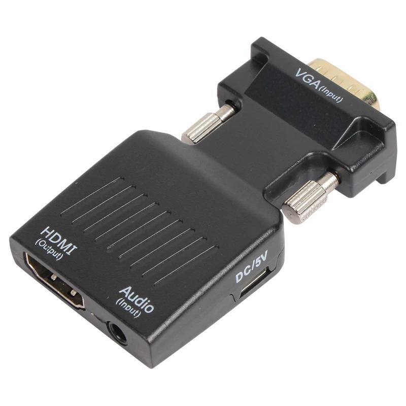 VCom адаптер Adapter VGA M / HDMI F with Audio - CA337A | JAR Computers VCom адаптер Adapter VGA M / HDMI F with Audio - CA337A