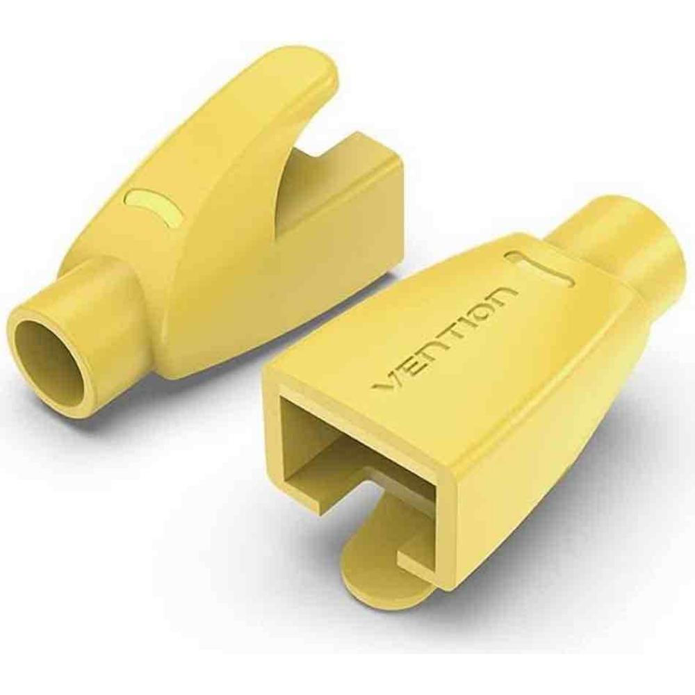 VENTION RJ45 Strain Relief Boots Yellow PVC Type 100-Pack (IODY0-100) (VENIODY0-100) | JAR Computers VENTION RJ45 Strain Relief Boots Yellow PVC Type 100-Pack (IODY0-100) (VENIODY0-100)