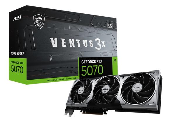 VGA MSI RTX5070 12G VENTUS 3X OC