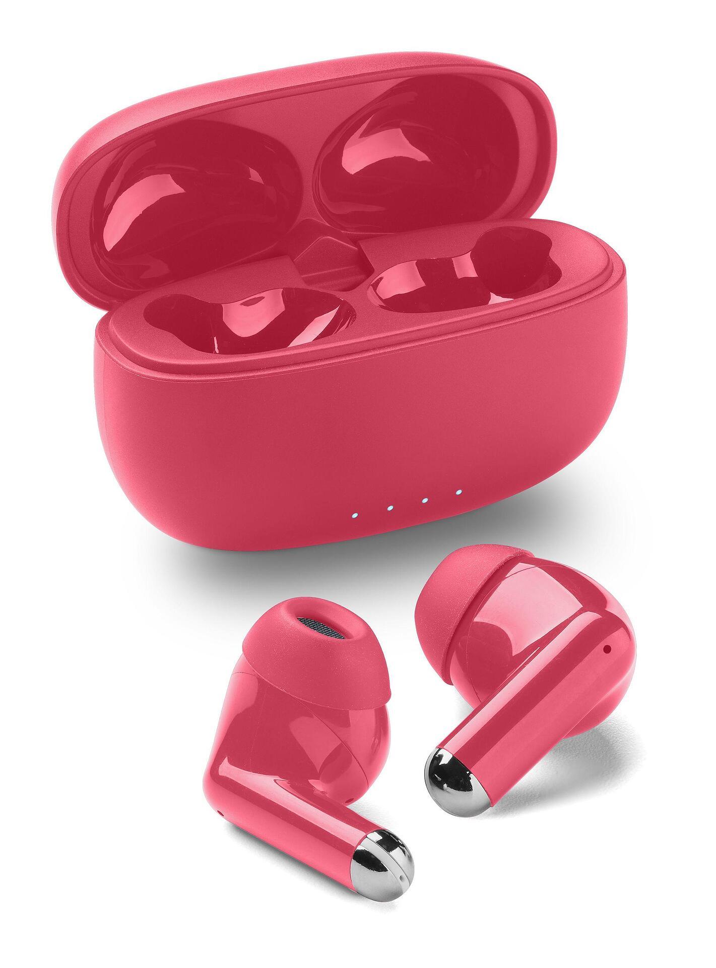 Bluetooth слушалки DRIFT TWS – розови | JAR Computers Bluetooth слушалки DRIFT TWS – розови