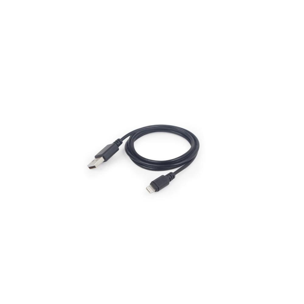 Cablexpert Regular USB to Lightning Cable Μαύρο 1m (CC-USB2-AMLM-1M) (GEMCC-USB2-AMLM-1M) | JAR Computers Cablexpert Regular USB to Lightning Cable Μαύρο 1m (CC-USB2-AMLM-1M) (GEMCC-USB2-AMLM-1M)