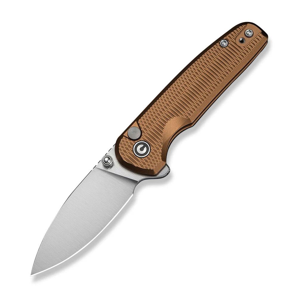 Джобен нож CIVIVI Mini Shakan Coyote Brown Aluminum | JAR Computers Джобен нож CIVIVI Mini Shakan Coyote Brown Aluminum
