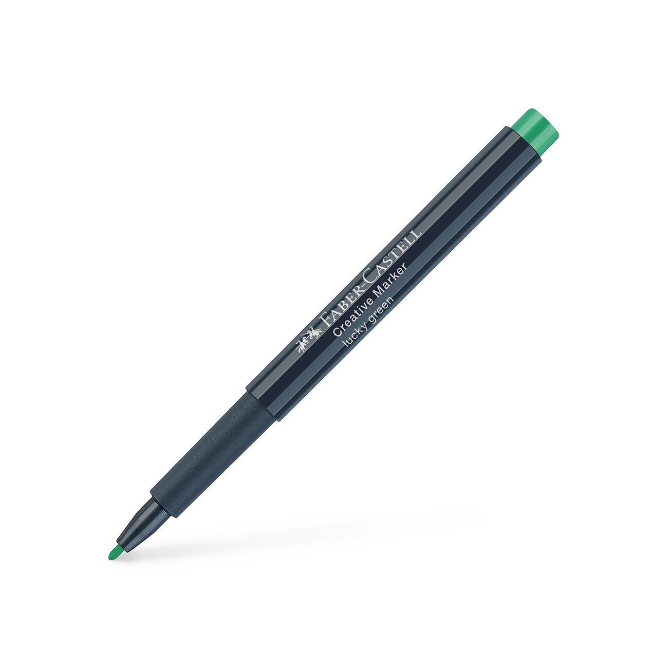 Faber-Castell Маркер Creative, объл, цвят 166 - зелен