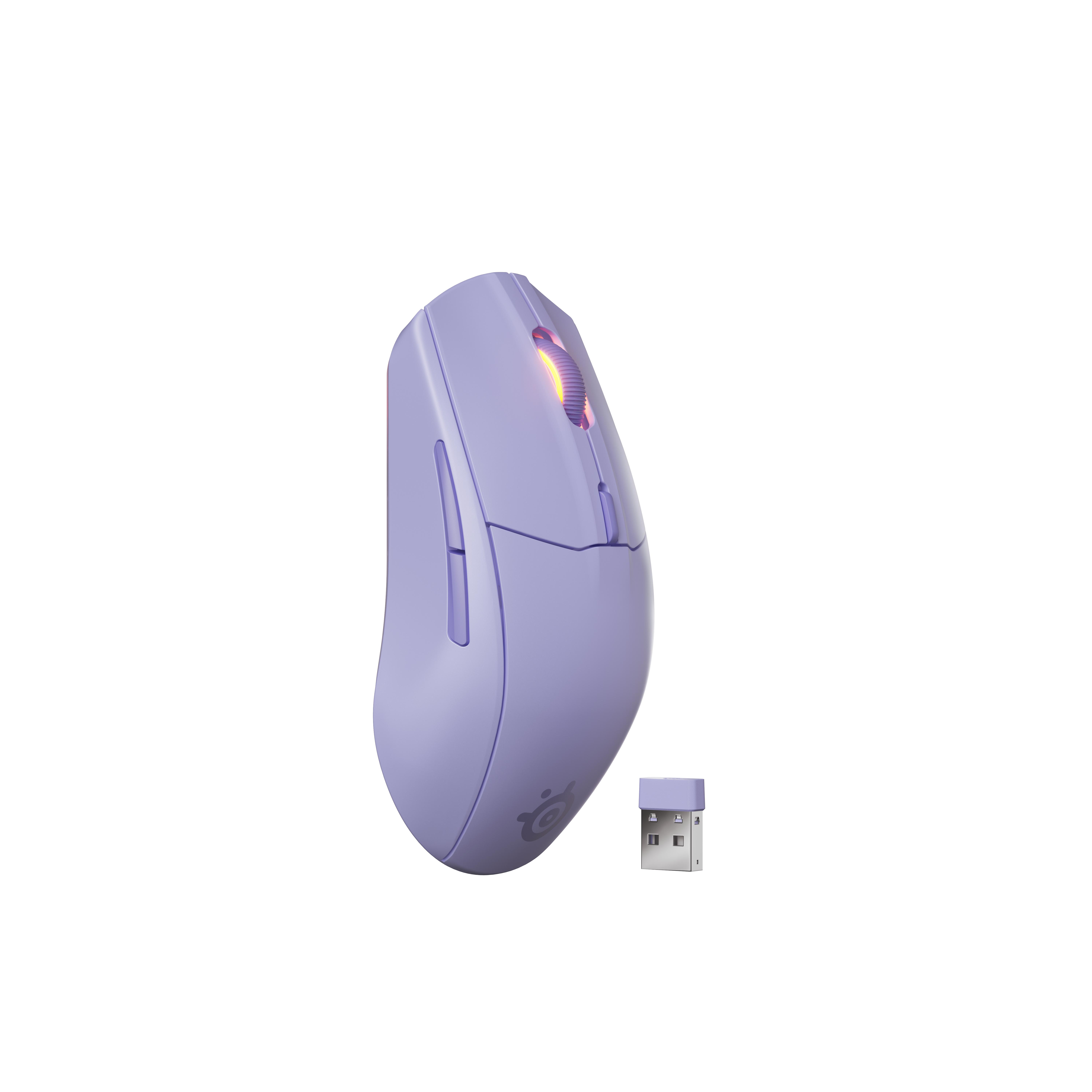 Геймърска мишка SteelSeries Rival 3 Wireless Gen2 - Lavender