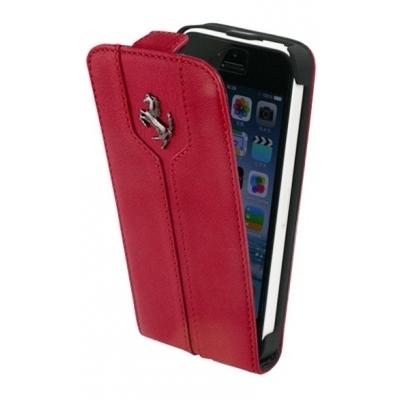 Кожен флип кейс за iPhone 5C - Ferrari Montecarlo Series Flip-Case (червен) | JAR Computers Кожен флип кейс за iPhone 5C - Ferrari Montecarlo Series Flip-Case (червен)