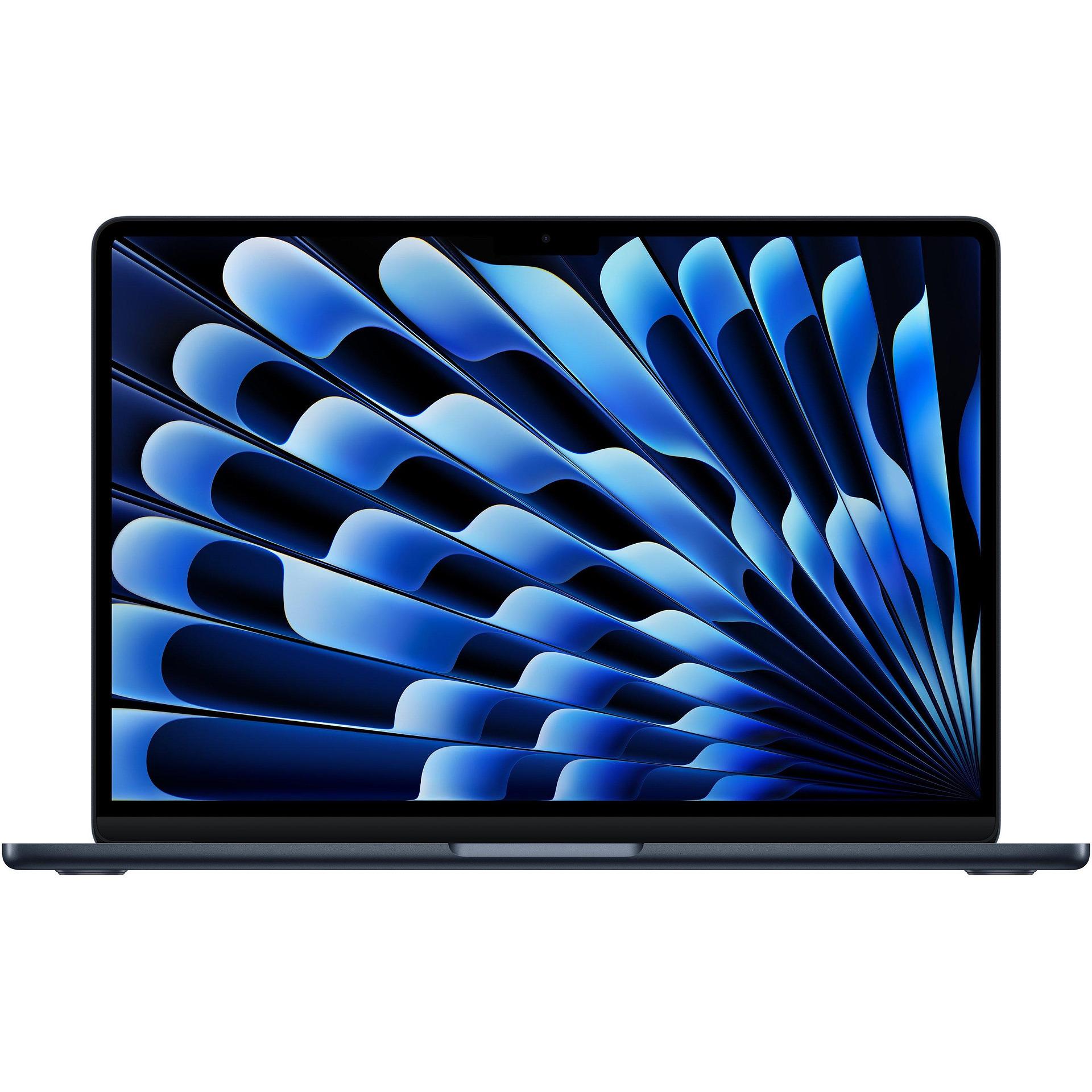 Лаптоп Apple MacBook Air 15'' M4 10C/10C 16 GB 256 GB, Midnight