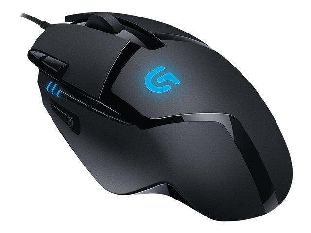 LOGITECH Hyperion Fury G402 Mouse right-handed 8 buttons wired USB | JAR Computers LOGITECH Hyperion Fury G402 Mouse right-handed 8 buttons wired USB