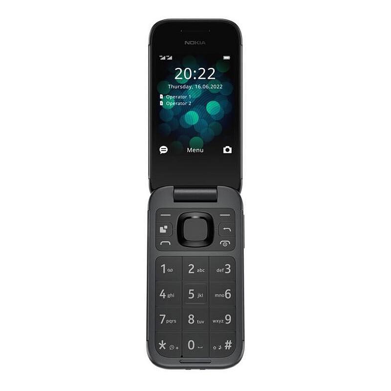 Мобилен телефон Nokia 2660 FLIP 4G DS BLACK