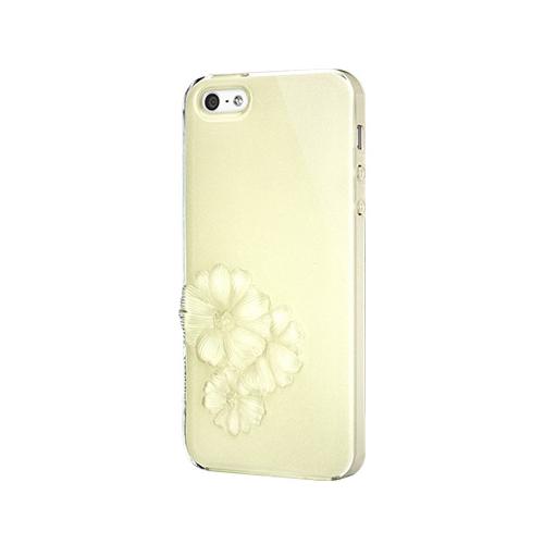 Поликарбонатов кейс с аксесоари за iPhone 5, iPhone 5S, iPhone SE - SwitchEasy Dahlia Sparkling Yellow (жълт-прозрачен) | JAR Computers Поликарбонатов кейс с аксесоари за iPhone 5, iPhone 5S, iPhone SE - SwitchEasy Dahlia Sparkling Yellow (жълт-прозрачен)