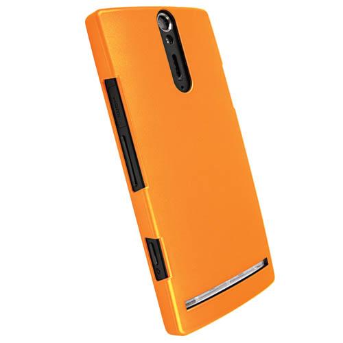 Поликарбонатов кейс за Sony Xperia S - Krusell ColorCover (оранжев) | JAR Computers Поликарбонатов кейс за Sony Xperia S - Krusell ColorCover (оранжев)