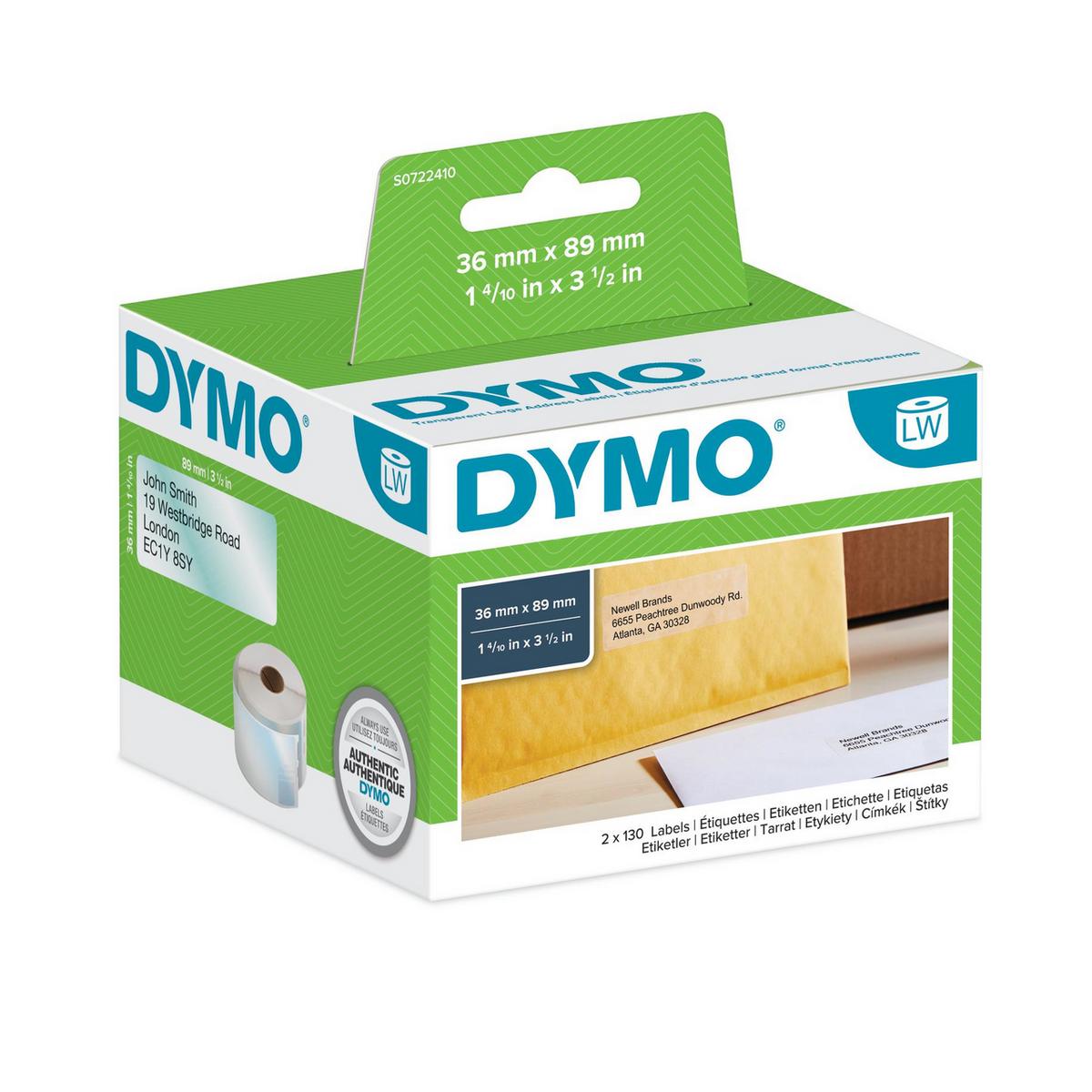 Ролки с етикети за адреси етикетни принтери Dymo Label LabelWriter 260 / 2093093 - White - 12-Pack - PN | JAR Computers Ролки с етикети за адреси етикетни принтери Dymo Label LabelWriter 260 / 2093093 - White - 12-Pack - PN