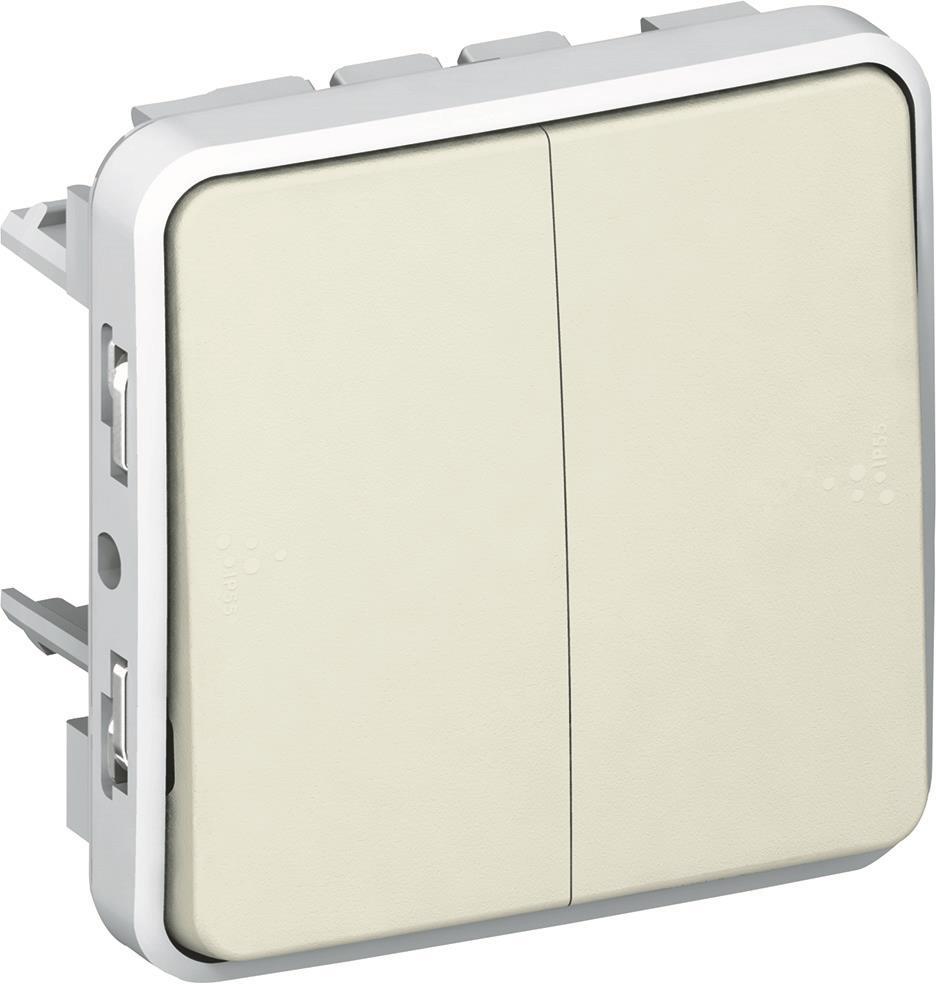 Сериен девиаторен ключ за вграждане IP55 цвят Бял Plexo Legrand /до изчерпване/ | JAR Computers Сериен девиаторен ключ за вграждане IP55 цвят Бял Plexo Legrand /до изчерпване/