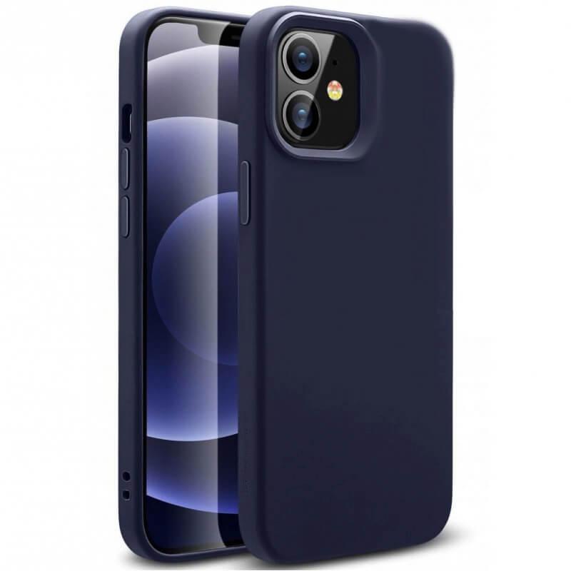 Силиконов (TPU) калъф с вграден магнитен конектор (MagSafe) за iPhone 12 mini - ESR Cloud Halolock Case (тъмносин) | JAR Computers Силиконов (TPU) калъф с вграден магнитен конектор (MagSafe) за iPhone 12 mini - ESR Cloud Halolock Case (тъмносин)