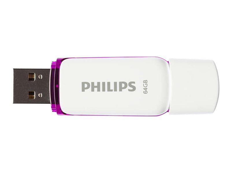 STICK Philips USB 2.0 64GB Snow Edition Magic Purple | JAR Computers STICK Philips USB 2.0 64GB Snow Edition Magic Purple