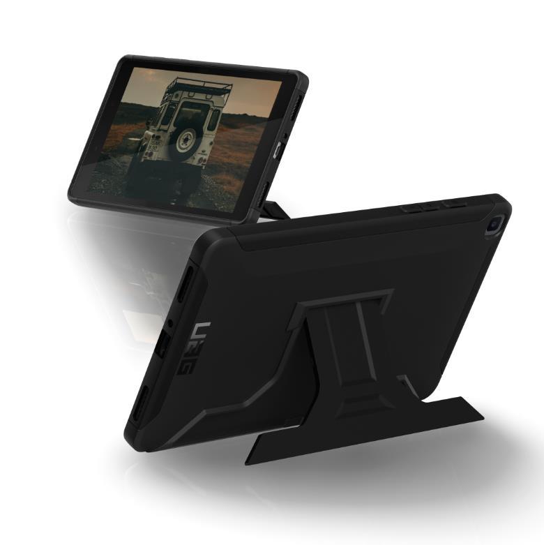 Удароустойчив хибриден кейс от най-висок клас за Samsung Galaxy Tab A 8.0 (2019) - Urban Armor Gear Scout Case (черен) | JAR Computers Удароустойчив хибриден кейс от най-висок клас за Samsung Galaxy Tab A 8.0 (2019) - Urban Armor Gear Scout Case (черен)