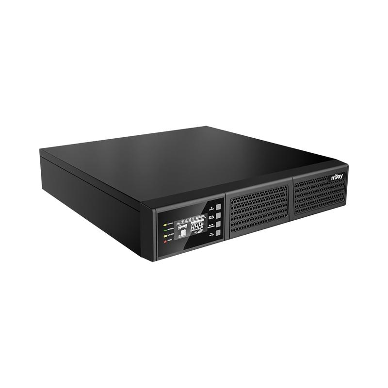 UPS 2000VA/1800W, On-Line технология, двойна конверсия; Микропроцесорно управление, LCD дисплей, чиста синусоида; Rack дизайн - NJOY Runa 2K | JAR Computers UPS 2000VA/1800W, On-Line технология, двойна конверсия; Микропроцесорно управление, LCD дисплей, чиста синусоида; Rack дизайн - NJOY Runa 2K