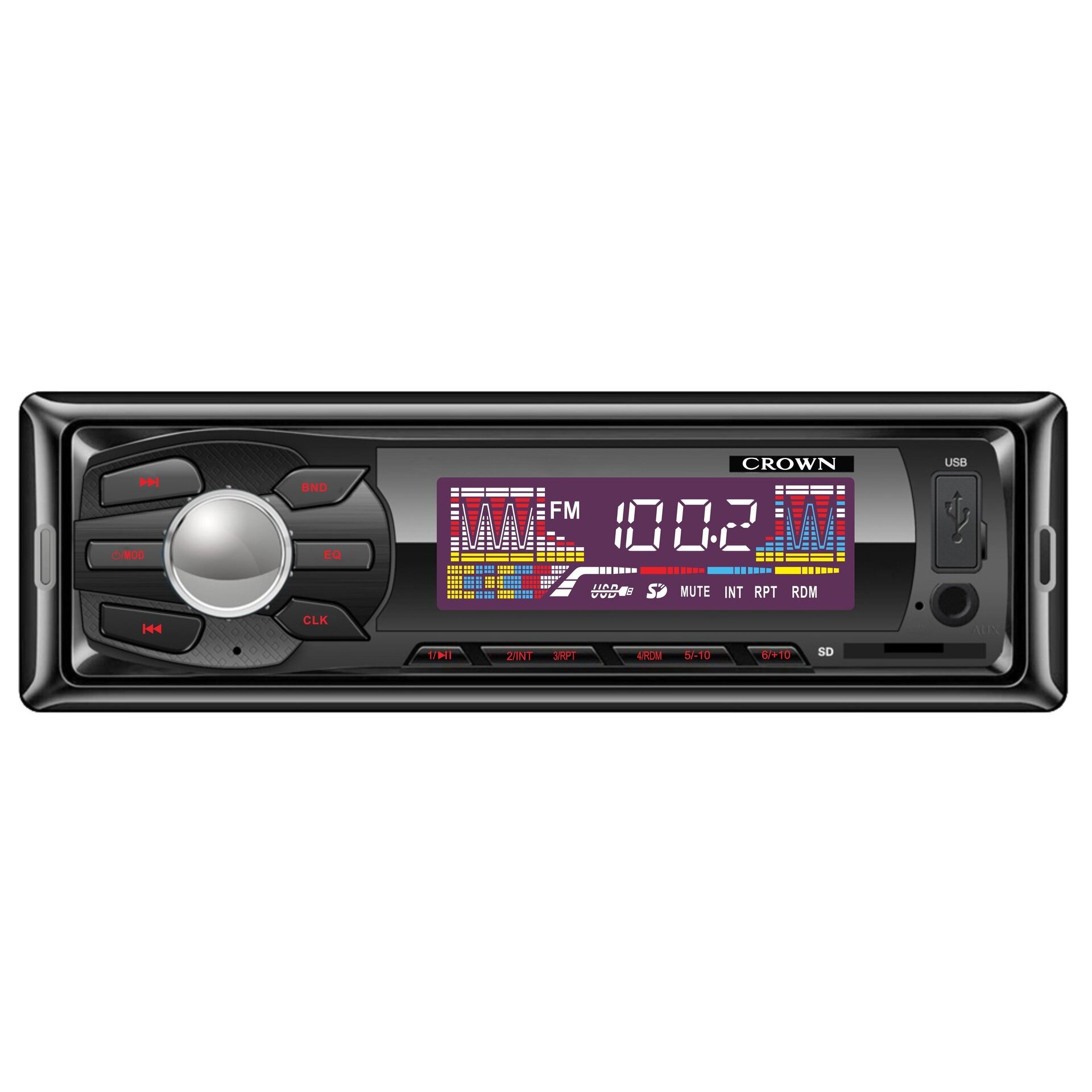 Авторесийвър Crown CCM-624F / CCA-624BT