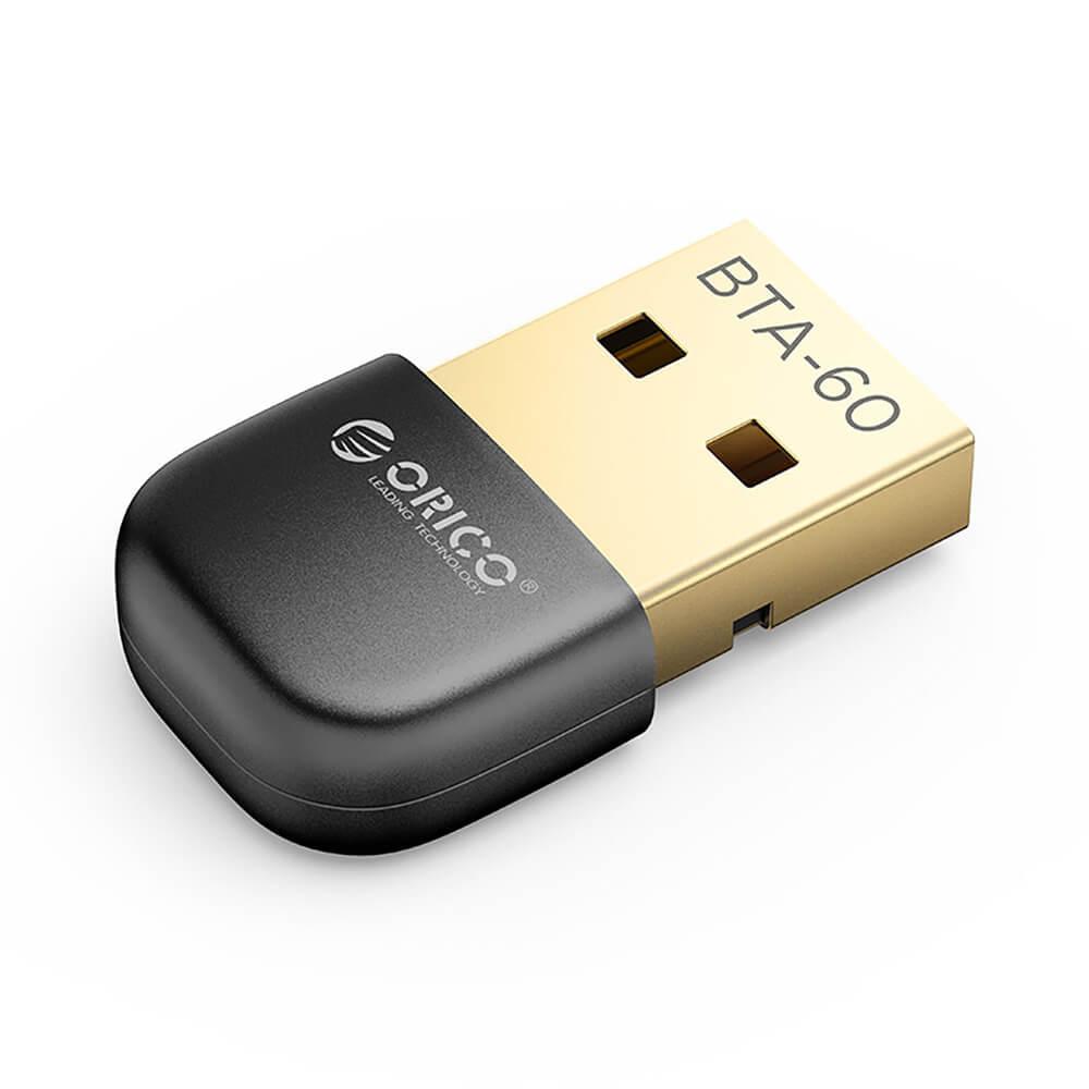 Bluetooth 6.0 адаптер за компютри и лаптопи - Orico BTA-60 USB-A Mini Bluetooth 6.0 Adapter (черен) | JAR Computers Bluetooth 6.0 адаптер за компютри и лаптопи - Orico BTA-60 USB-A Mini Bluetooth 6.0 Adapter (черен)