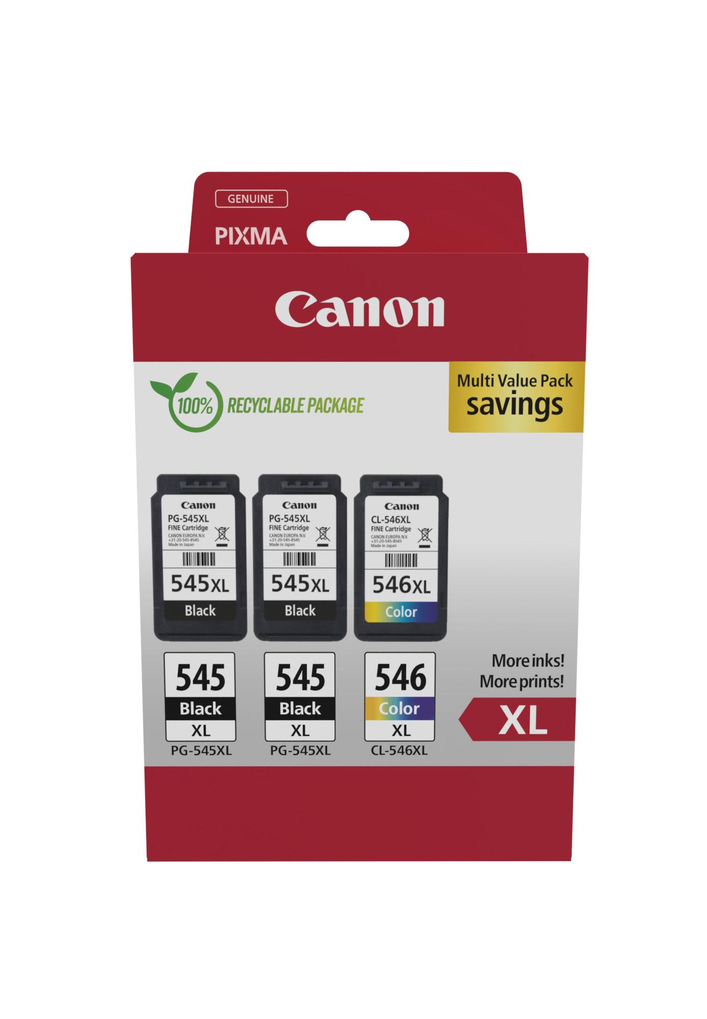 Canon 8286B013 глава и патрон за мастиленоструен принтер 3 броя Оригинал Висок (XL) добив Черен, Синьо-зелен, Пурпурен, Жълт | JAR Computers Canon 8286B013 глава и патрон за мастиленоструен принтер 3 броя Оригинал Висок (XL) добив Черен, Синьо-зелен, Пурпурен, Жълт