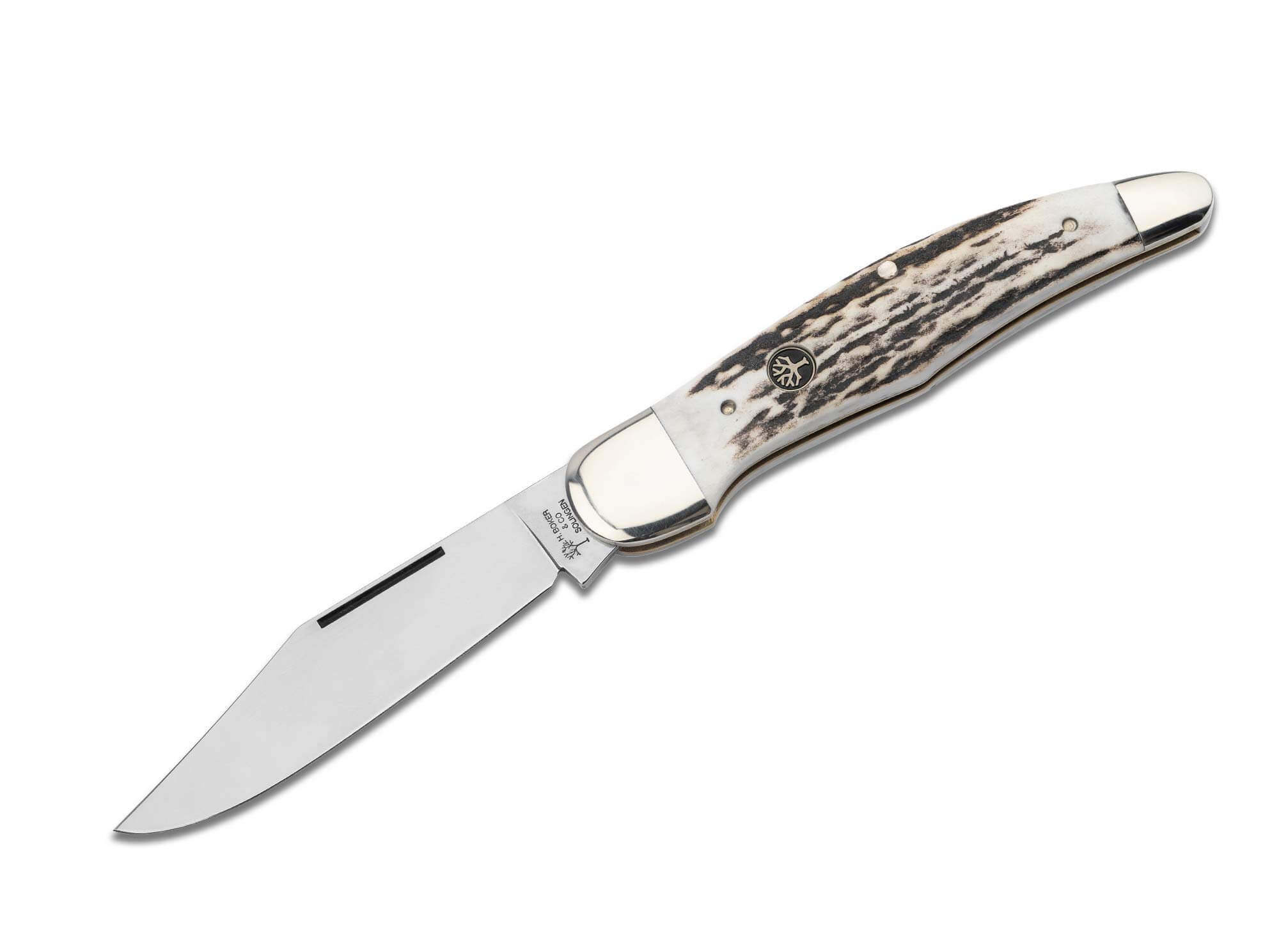 Джобен нож Boker Solingen 20-20 Staghorn