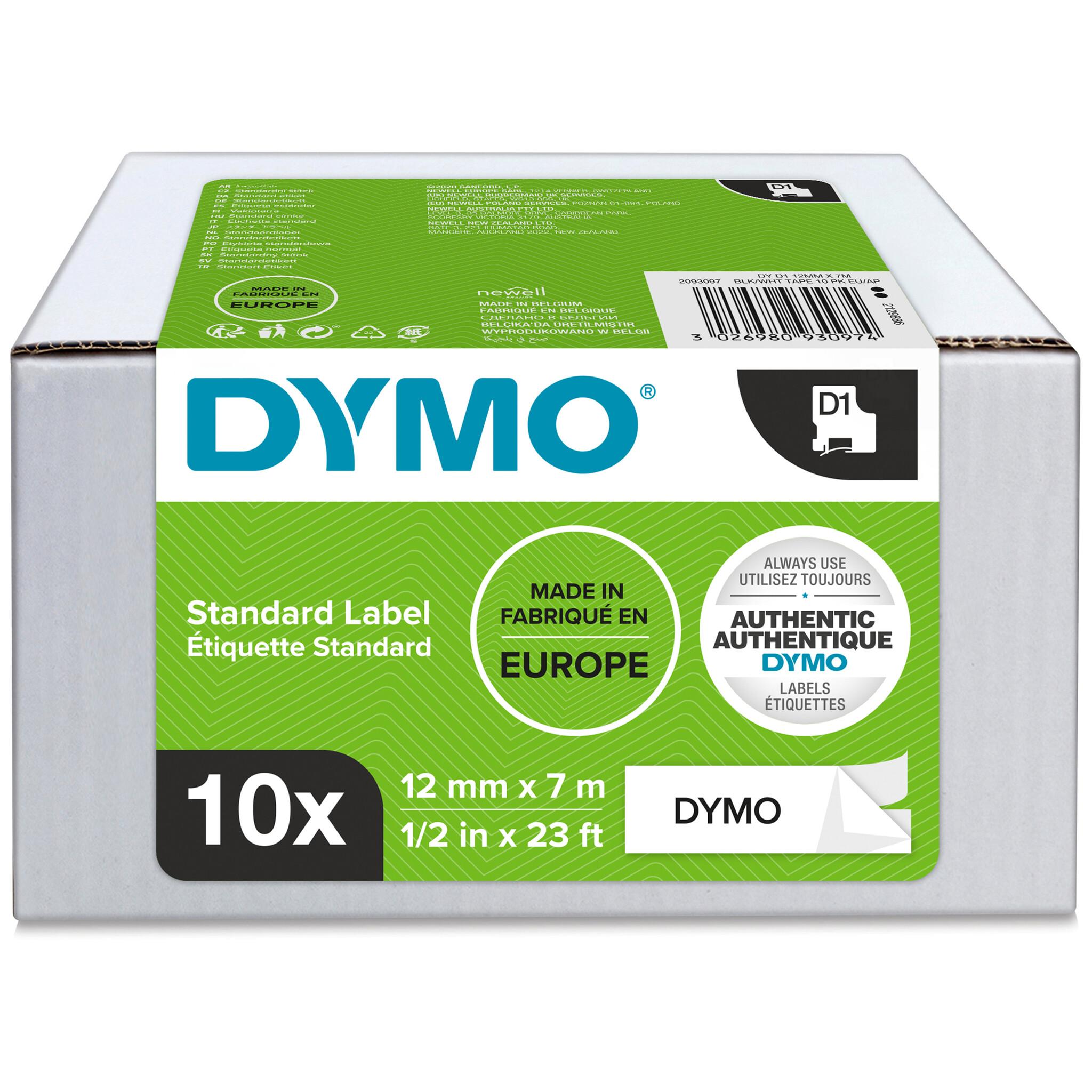 DYMO S0720530 Черен Самозалепващ се етикет на принтер | JAR Computers DYMO S0720530 Черен Самозалепващ се етикет на принтер
