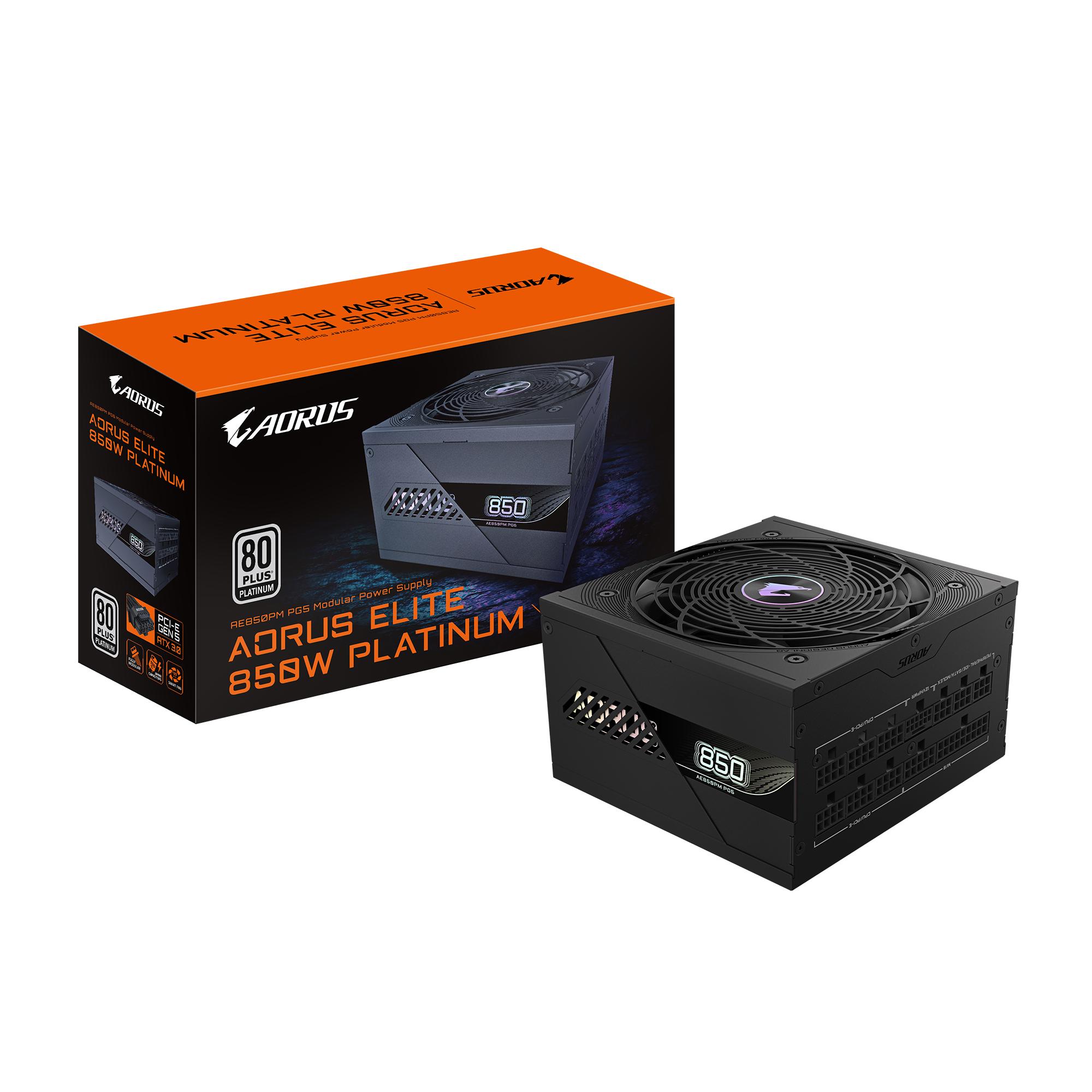 GIGABYTE AORUS ELITE P850W захранващ блок 850 W 20+4 pin ATX ATX Черен | JAR Computers GIGABYTE AORUS ELITE P850W захранващ блок 850 W 20+4 pin ATX ATX Черен