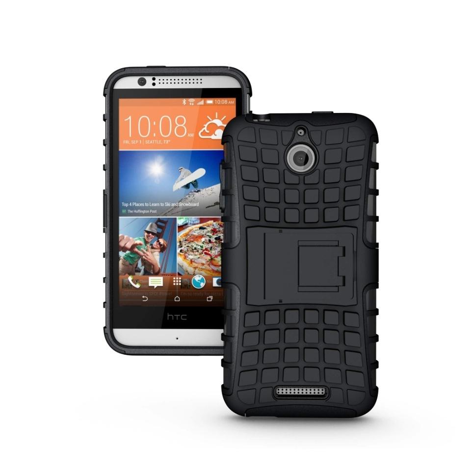 Хибриден кейс с поставка и най-висока степен на защита за HTC Desire 510 - Redneck Tetron Rugged Case | JAR Computers Хибриден кейс с поставка и най-висока степен на защита за HTC Desire 510 - Redneck Tetron Rugged Case
