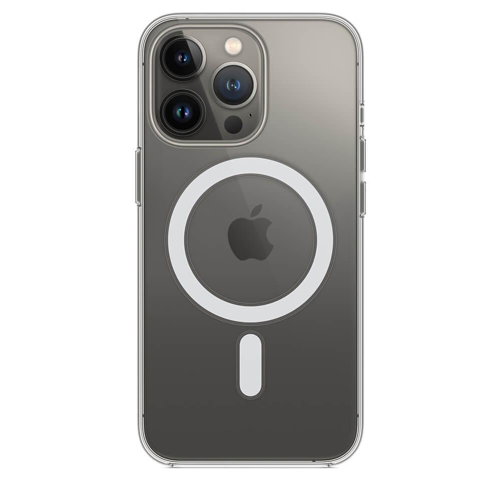 Хибриден удароустойчив кейс с MagSafe за iPhone 13 Pro (прозрачен) - JC MagSafe Clear Case | JAR Computers Хибриден удароустойчив кейс с MagSafe за iPhone 13 Pro (прозрачен) - JC MagSafe Clear Case