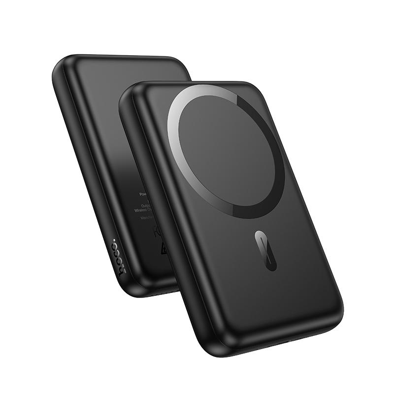 HOCO Power Bank 10000 mAh 20W, Wireless, Magnetic Grace /черен/ - J141 | JAR Computers HOCO Power Bank 10000 mAh 20W, Wireless, Magnetic Grace /черен/ - J141