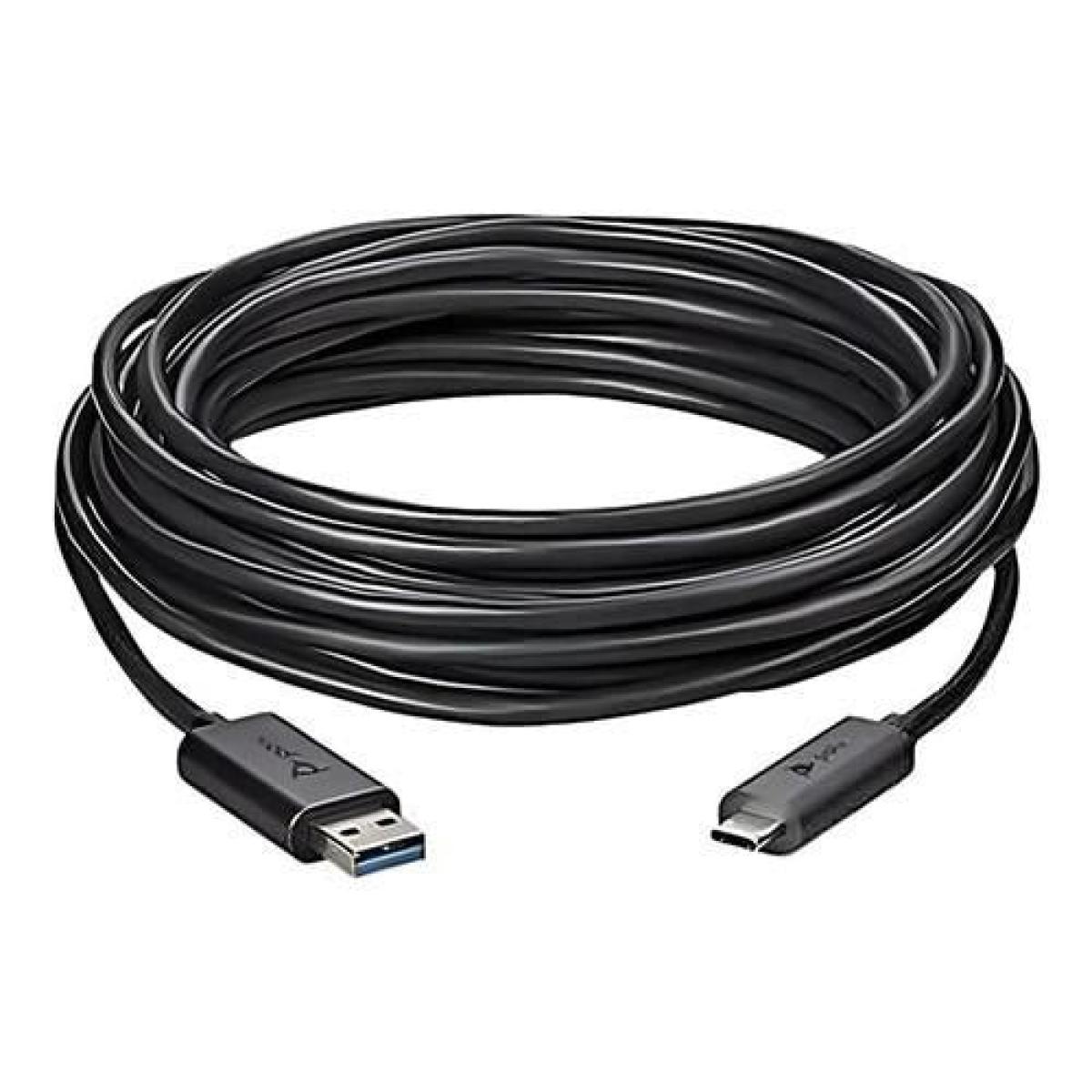 HP Poly Active Optical USB 3.1 Cable (10M) USB cable USB 3.2 Gen 1 (3.1 Gen 1) USB A USB C Black | JAR Computers HP Poly Active Optical USB 3.1 Cable (10M) USB cable USB 3.2 Gen 1 (3.1 Gen 1) USB A USB C Black