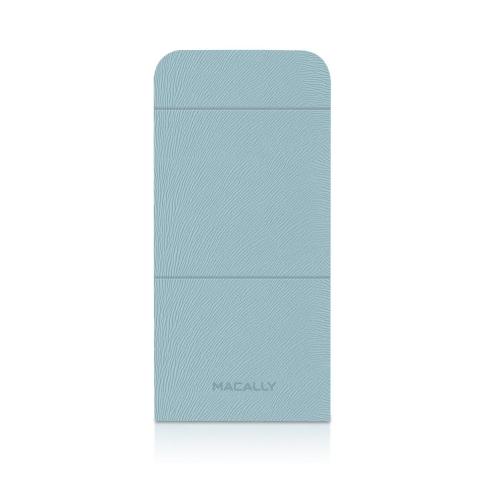 Кожен калъф и поставка за iPhone 5, iPhone 5S, iPhone SE - Macally Flip Case Rotatable Stand (син) | JAR Computers Кожен калъф и поставка за iPhone 5, iPhone 5S, iPhone SE - Macally Flip Case Rotatable Stand (син)