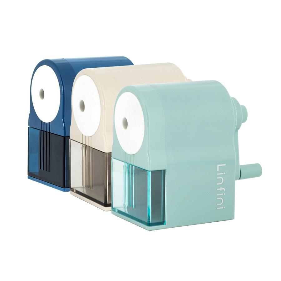 Настолна единична острилка с контейнер Deli Linfini EH502, ф 8 мм, 111х60х101 мм, ментова | JAR Computers Настолна единична острилка с контейнер Deli Linfini EH502, ф 8 мм, 111х60х101 мм, ментова