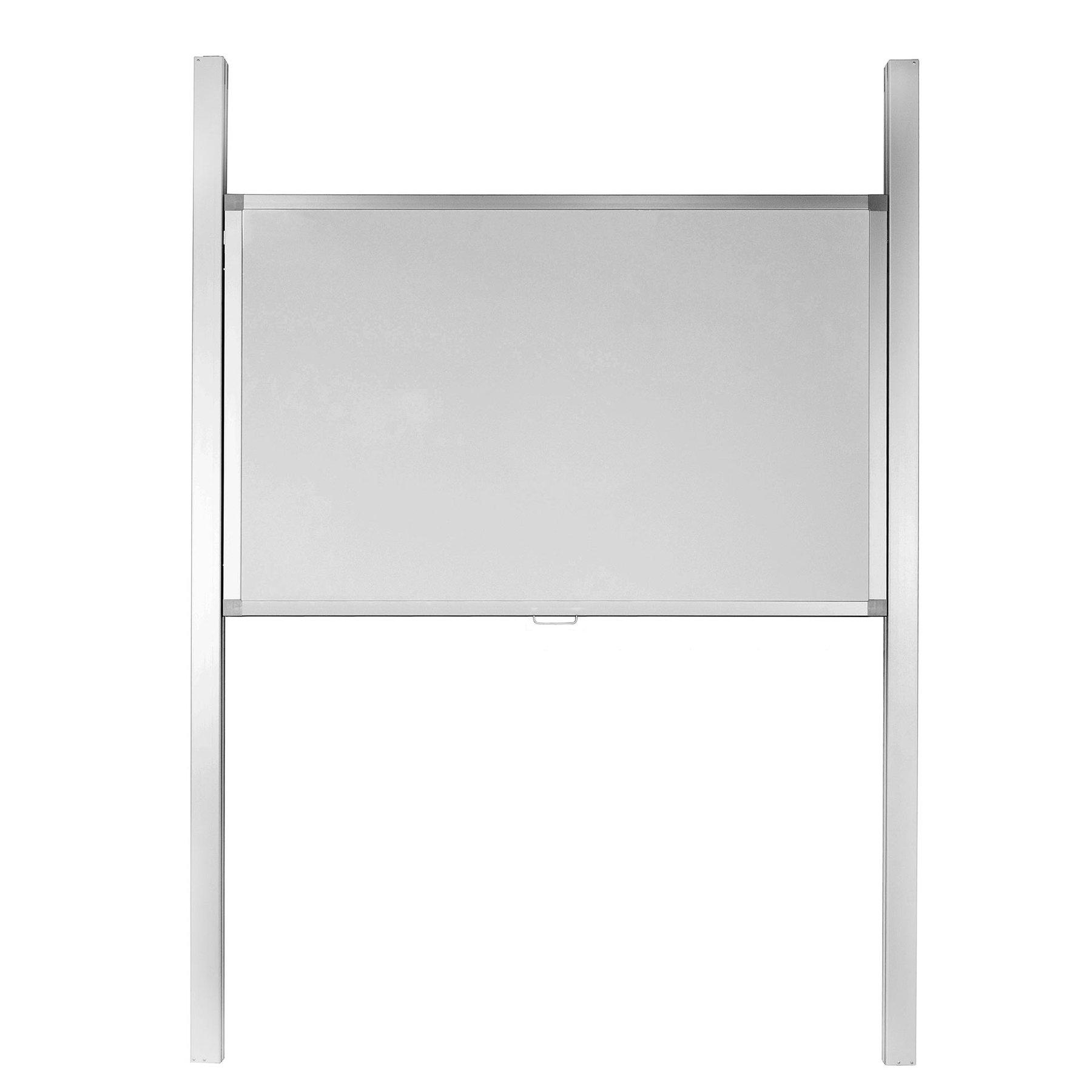 Office 1 Система бяла дъска Guillotine, магнитна, за дисплей 75''
