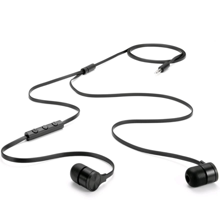 Оригинални слушалки с микрофон за HTC смартфони - HTC RC E240 Flat Cable Headset (черен) | JAR Computers Оригинални слушалки с микрофон за HTC смартфони - HTC RC E240 Flat Cable Headset (черен)