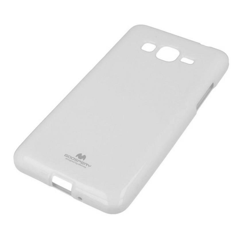 Силиконов (TPU) калъф за Samsung Galaxy Grand Prime G530 - Mercury Goospery Jelly Case (бял) | JAR Computers Силиконов (TPU) калъф за Samsung Galaxy Grand Prime G530 - Mercury Goospery Jelly Case (бял)