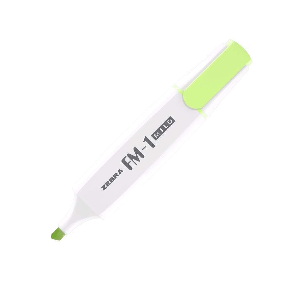 Zebra Текст маркер FM-1 Mild, 3.5 mm, зелен