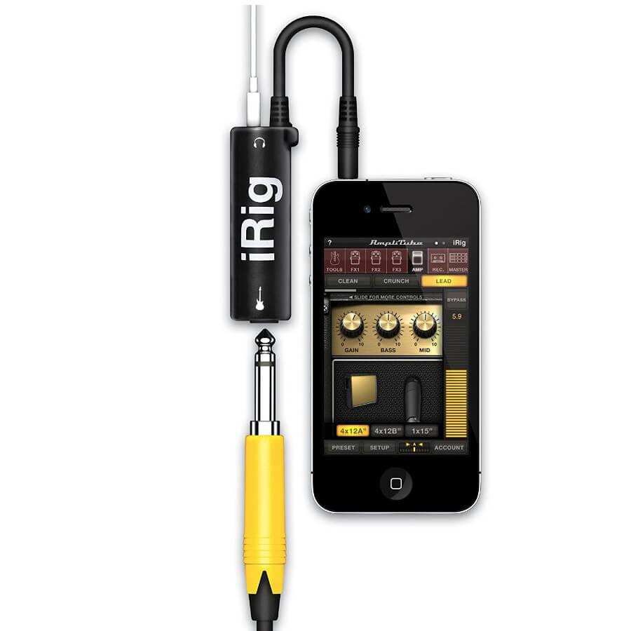 Адаптер за китари за iOS устройства - IK Multimedia AmpliTube iRig | JAR Computers Адаптер за китари за iOS устройства - IK Multimedia AmpliTube iRig