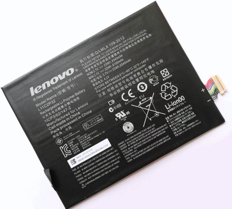 Батерия ОРИГИНАЛНА Lenovo IdeaTab S6000 S600H B6000 A7600 L11C2P32 ремаркетирана | JAR Computers Батерия ОРИГИНАЛНА Lenovo IdeaTab S6000 S600H B6000 A7600 L11C2P32 ремаркетирана