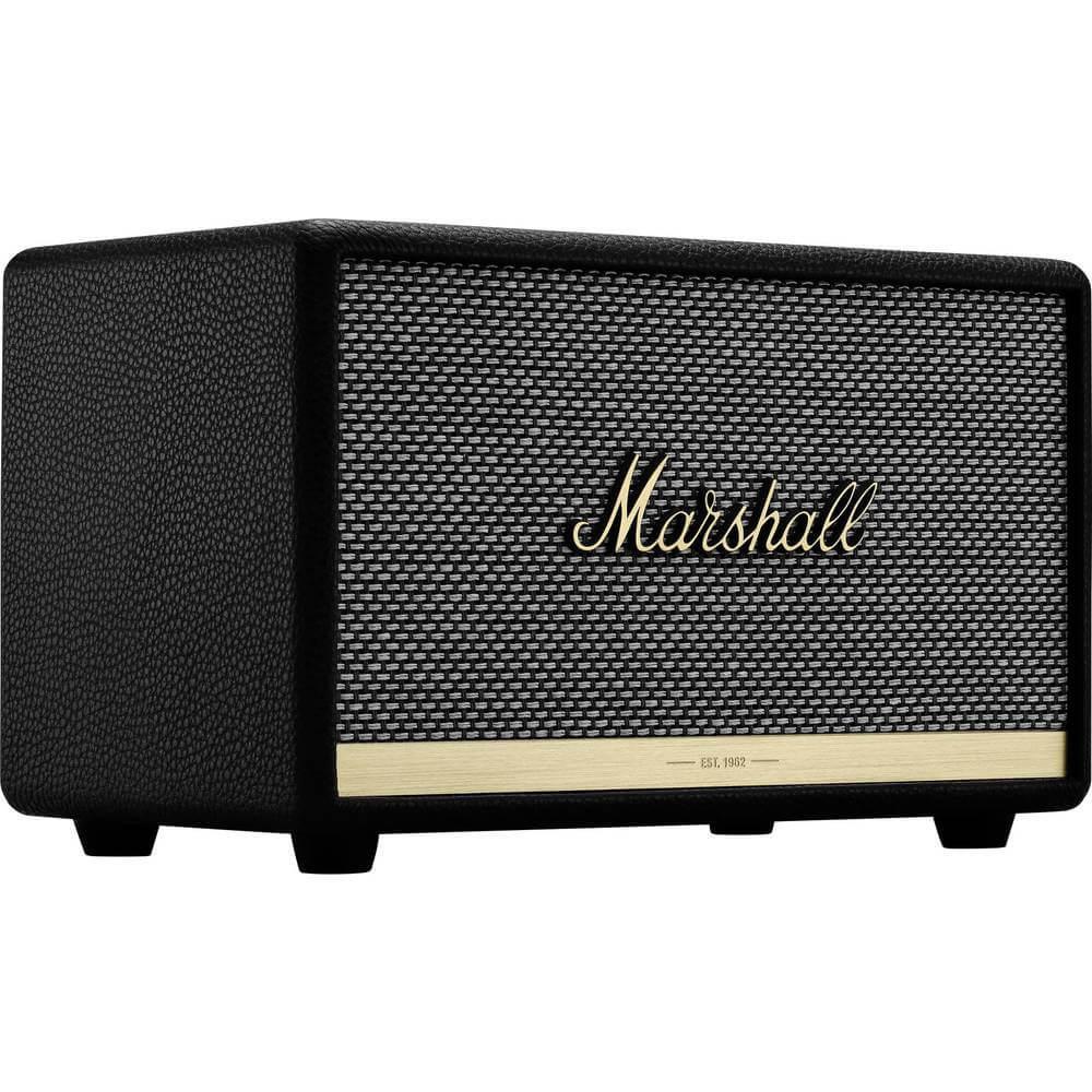 Безжичен аудиофилски спийкър за мобилни устройства с Bluetooth и 3.5 mm изход - Marshall Acton II (черен) | JAR Computers Безжичен аудиофилски спийкър за мобилни устройства с Bluetooth и 3.5 mm изход - Marshall Acton II (черен)