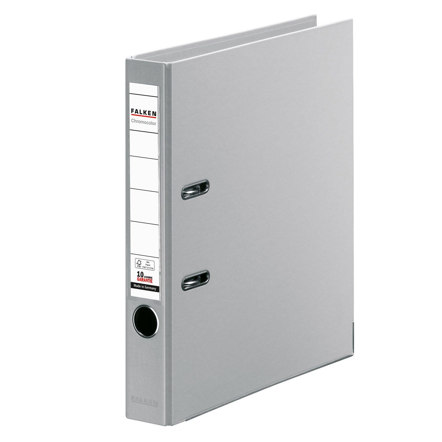 Falken Класьор Chromocolor, 5 cm, PP, сив | JAR Computers Falken Класьор Chromocolor, 5 cm, PP, сив