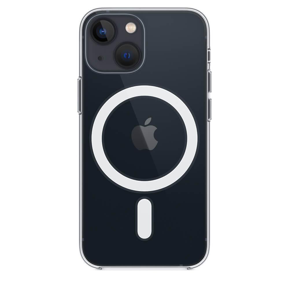 Хибриден удароустойчив кейс с MagSafe за iPhone 13 (прозрачен) - JC MagSafe Clear Case | JAR Computers Хибриден удароустойчив кейс с MagSafe за iPhone 13 (прозрачен) - JC MagSafe Clear Case