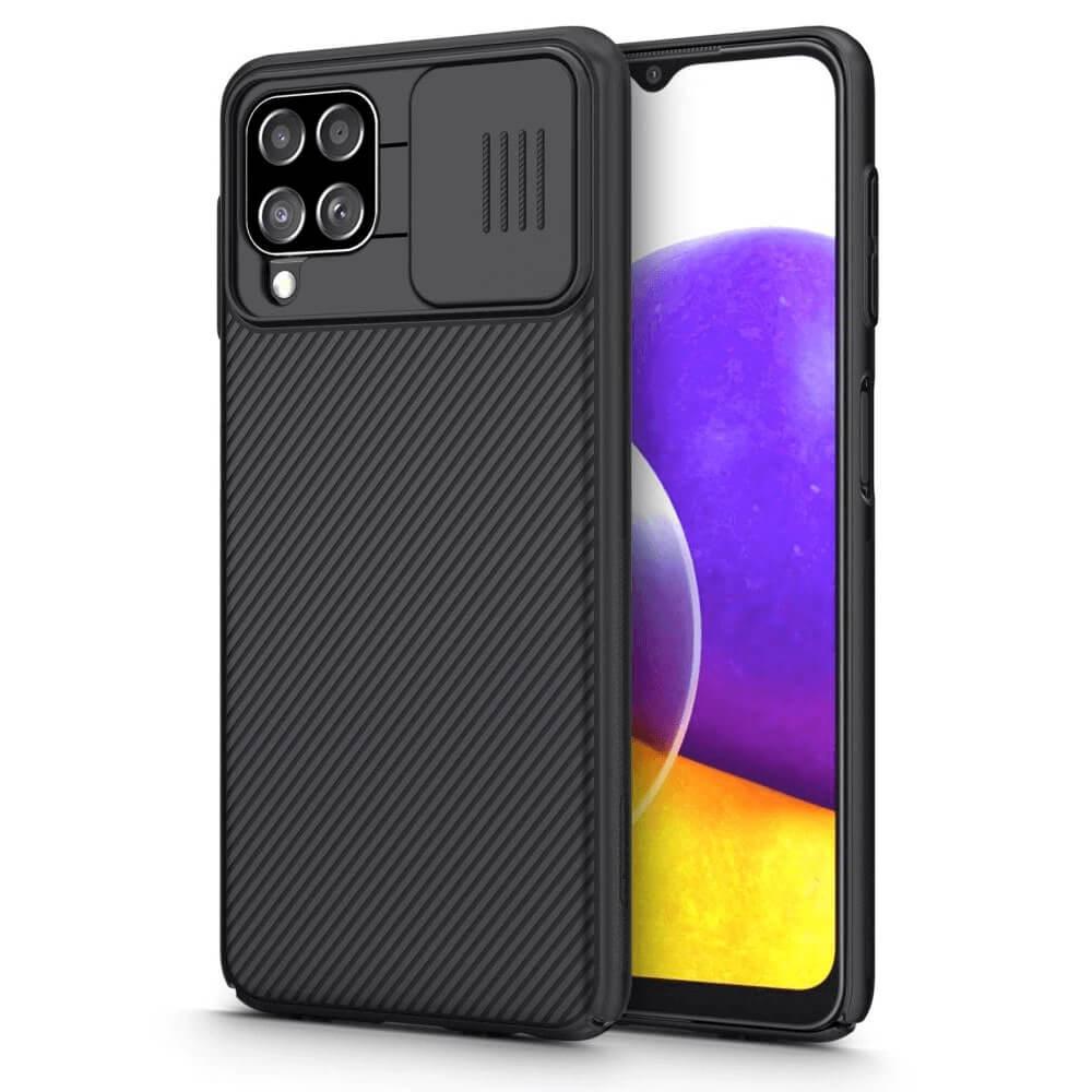 Хибриден удароустойчив кейс за Samsung Galaxy A22 4G, Galaxy M22 4G - Nillkin CamShield Pro Case (черен) | JAR Computers Хибриден удароустойчив кейс за Samsung Galaxy A22 4G, Galaxy M22 4G - Nillkin CamShield Pro Case (черен)
