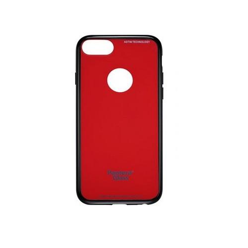 Pantera Glass Krystal Case - TPU кейс със стъклен гръб и стъклено покритие за дисплея на iPhone 8, iPhone 7, iPhone 6/6S (червен) | JAR Computers Pantera Glass Krystal Case - TPU кейс със стъклен гръб и стъклено покритие за дисплея на iPhone 8, iPhone 7, iPhone 6/6S (червен)