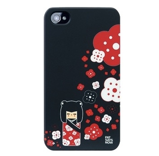 Дизайнерски кейс за iPhone 4/4S - Pat Says Now Kokeshi case | JAR Computers Дизайнерски кейс за iPhone 4/4S - Pat Says Now Kokeshi case