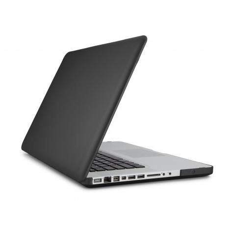 Поликарбонатов кейс за MacBook Pro 17 инча - Speck SeeThru SATIN Case (черен) | JAR Computers Поликарбонатов кейс за MacBook Pro 17 инча - Speck SeeThru SATIN Case (черен)