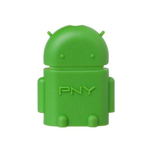 Адаптер от microUSB към женско USB за мобилни устройства - PNY Micro USB OTG Adapter (зелен) | JAR Computers Адаптер от microUSB към женско USB за мобилни устройства - PNY Micro USB OTG Adapter (зелен)