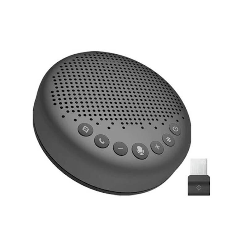 Безжичен блутут спийкърфон за мобилни устройства - eMeet Luna Conference Bluetooth Speakerphone (тъмносив) | JAR Computers Безжичен блутут спийкърфон за мобилни устройства - eMeet Luna Conference Bluetooth Speakerphone (тъмносив)