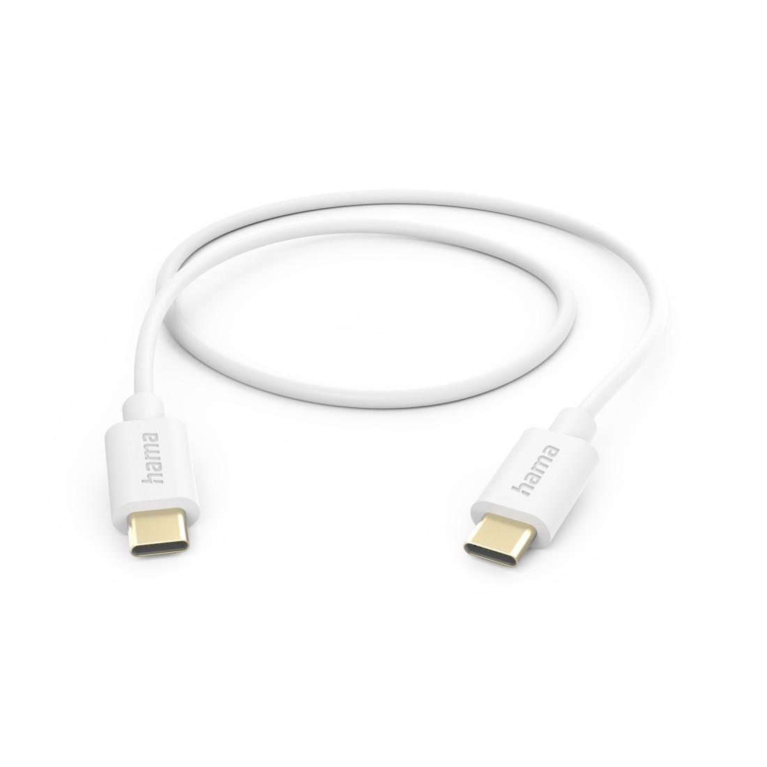 Hama 00201590 USB кабел USB 2.0 1 м USB C 0,48 Гбит/с Бяла | JAR Computers Hama 00201590 USB кабел USB 2.0 1 м USB C 0,48 Гбит/с Бяла