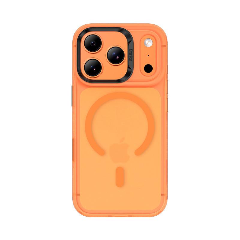 Хибриден удароустойчив кейс с MagSafe за iPhone 17 Pro Max - Benks Magnetic Lucid Armor Camera Control Case (оранжев) | JAR Computers Хибриден удароустойчив кейс с MagSafe за iPhone 17 Pro Max - Benks Magnetic Lucid Armor Camera Control Case (оранжев)